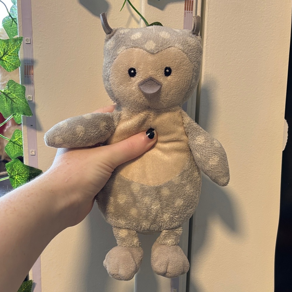 Baby jellycat Owl, Adorable Gray and Tan Owl Plush Toy